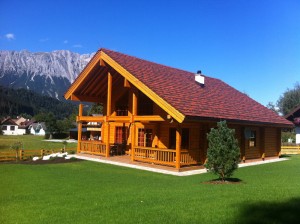 Classical Finnish log house – project Triebental