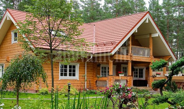 Comfort – wooden house by Rovaniemi Log House