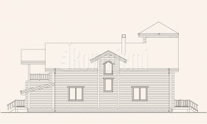 Inspiration – project's facade – Finnish wooden cottage by Rovaniemi Log House