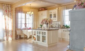 Inspiration – house's interior – wooden cottage by Rovaniemi Log House