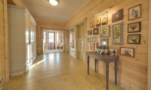 Inspiration – house's interior – wooden cottage by Rovaniemi Log House