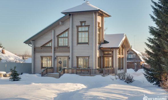'Inspiration' wooden house built by Rovaniemi