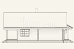 Triebental project's facade – Rovaniemi Log House
