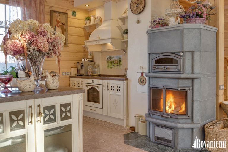 Projet Inspiration, chambre de cuisine &ndash; Rovaniemi maison en bois.